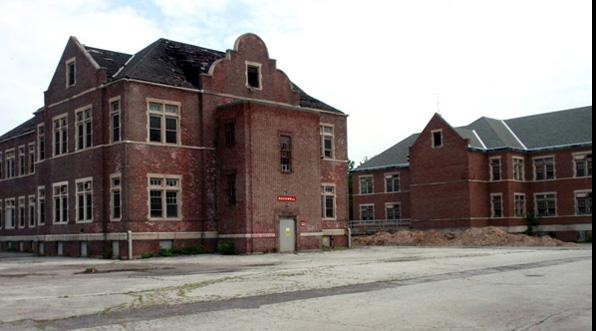 Pennhurst State School in Spring City, Pennsylvania